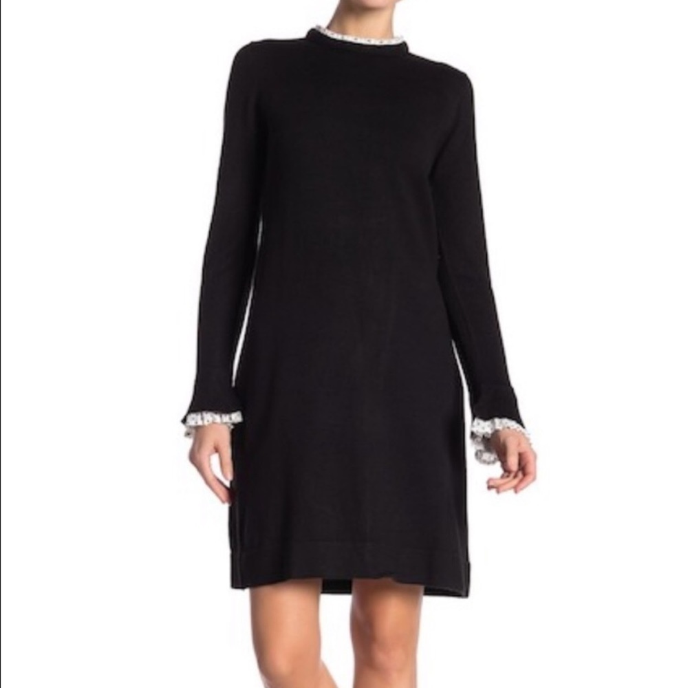 NWT Vince Camuto long sleeve mock neck knit dress